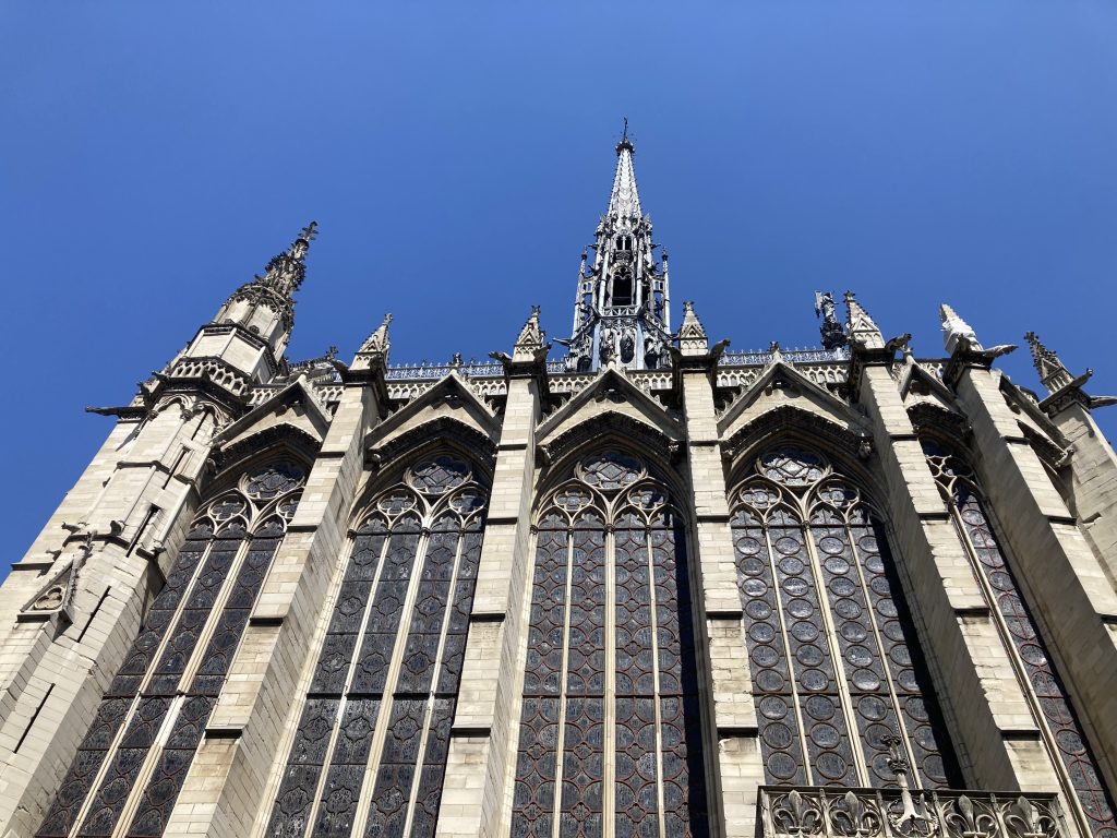 Exterior Sainte-Chapelle de París