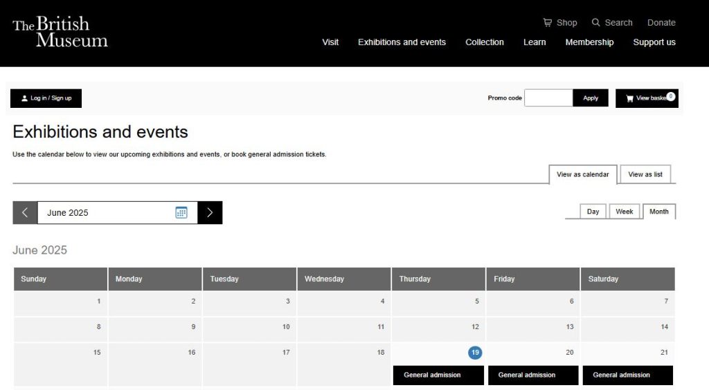 Reserva tu entrada en la web oficial del British Museum