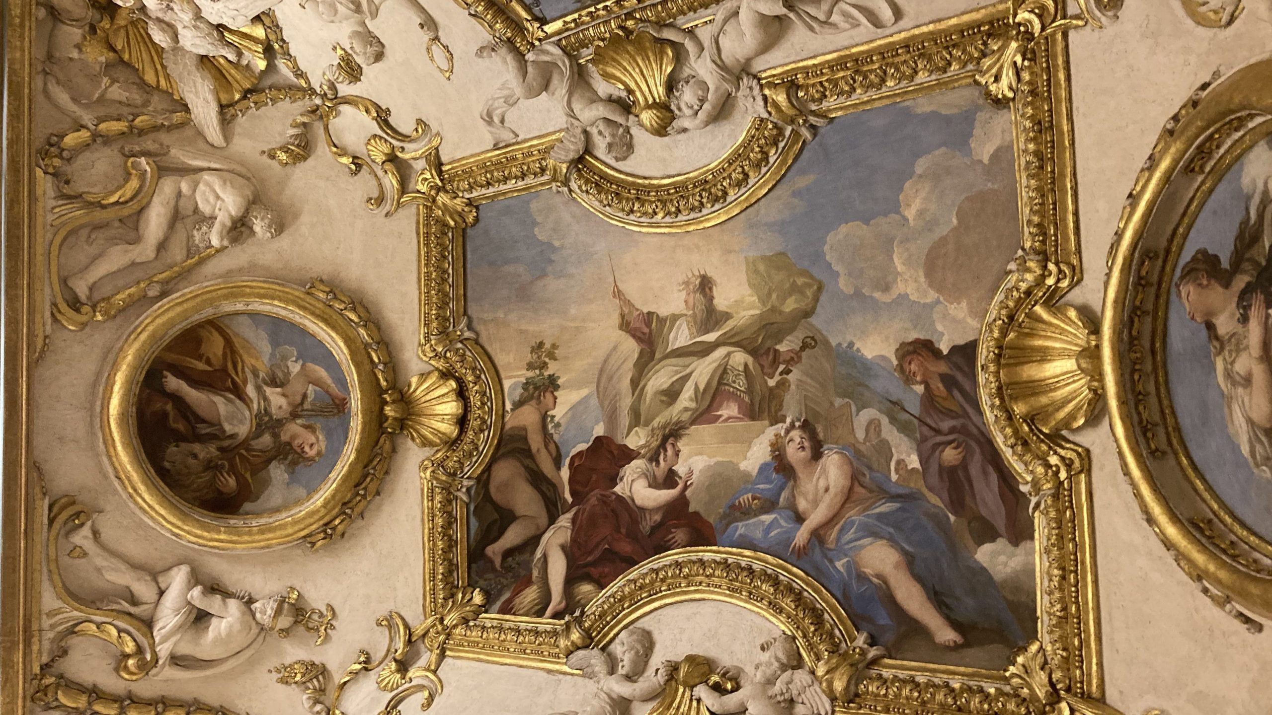 Techo Salón Palacio Aranjuez